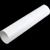 Duka ventilationsrør Ø125x500 mm hvid