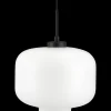 Dyberg Larsen Arp D25 pendel opal/sort