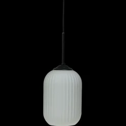 Dyberg Larsen riflet pendel Ø14 cm E27 opal