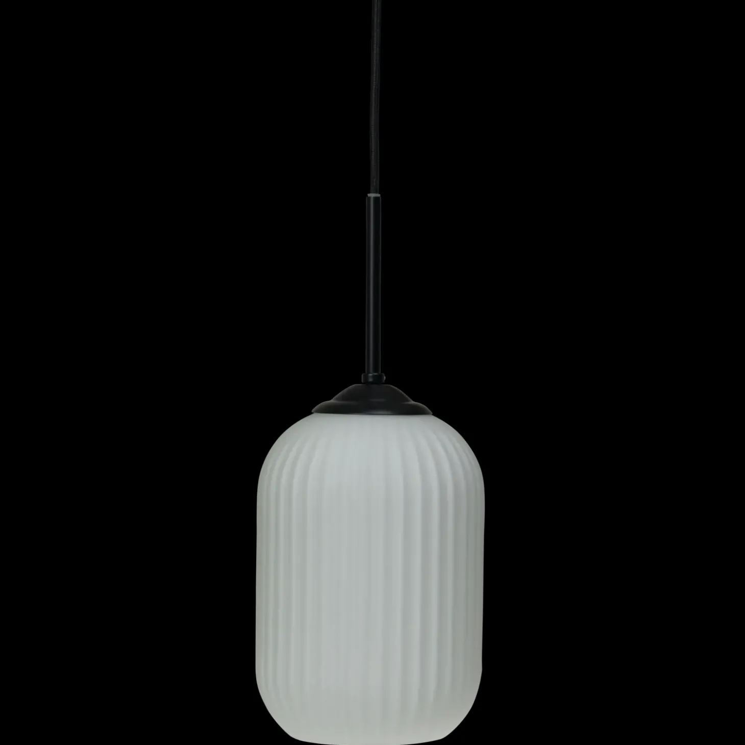 Dyberg Larsen riflet pendel Ø14 cm E27 opal