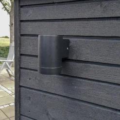 Dyberg Larsen Stege udendørs væglampe sort