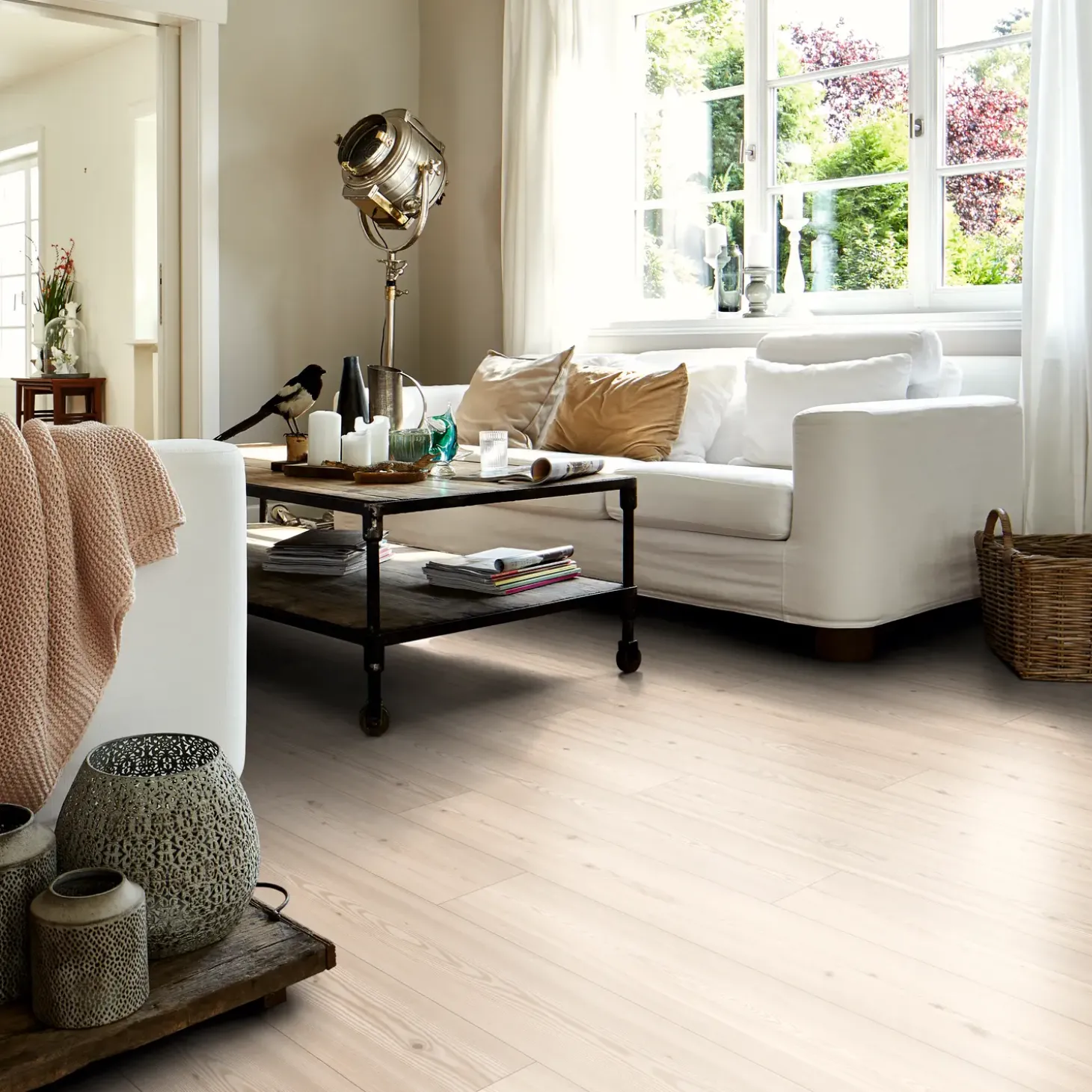 Egger NatureSense Alexandria Pine laminatgulv, 7x193x1292 mm KL. 31 (EL1012)