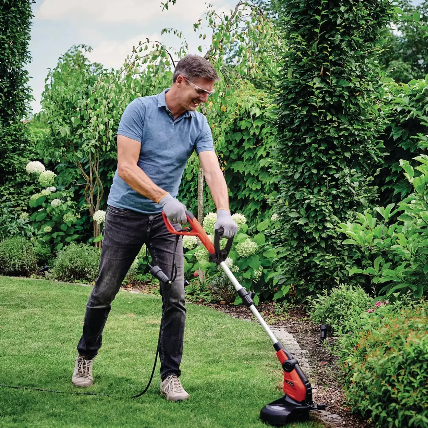 Einhell GC-ET 4530 elektrisk græstrimmer med tilbehør 30 cm 230V/450W