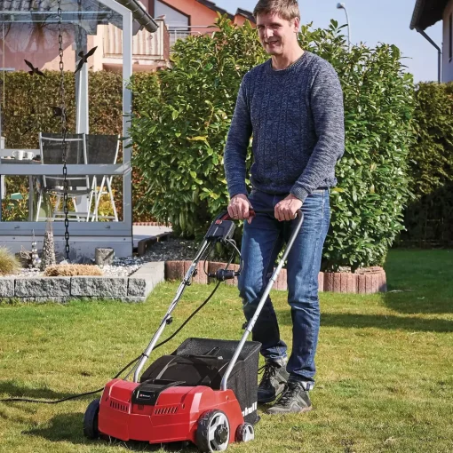 Einhell GC-SA 1231/1 elektrisk plænelufter/vertikalskærer 31 cm 230V/1200W