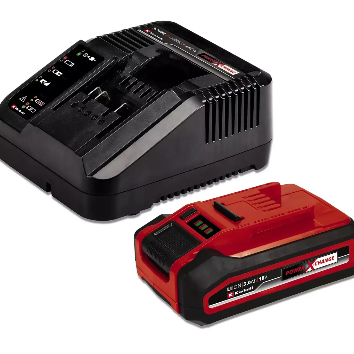 Einhell GE-LC 18/25 Li Kit 18V kædesav 25 cm 3,0Ah batteri og lader