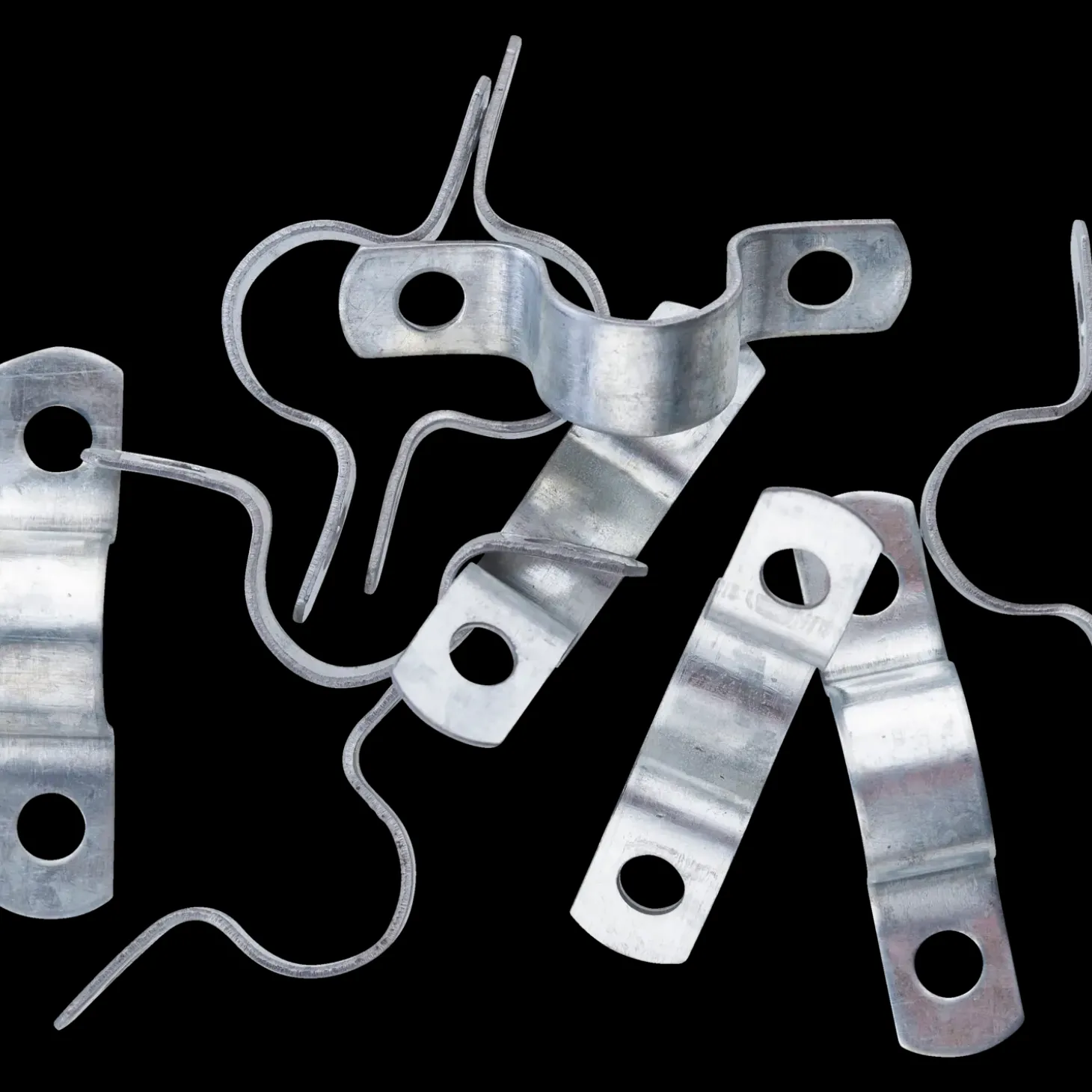 E-Line kabelbøjle 14mm m/2 lap, 50 stk