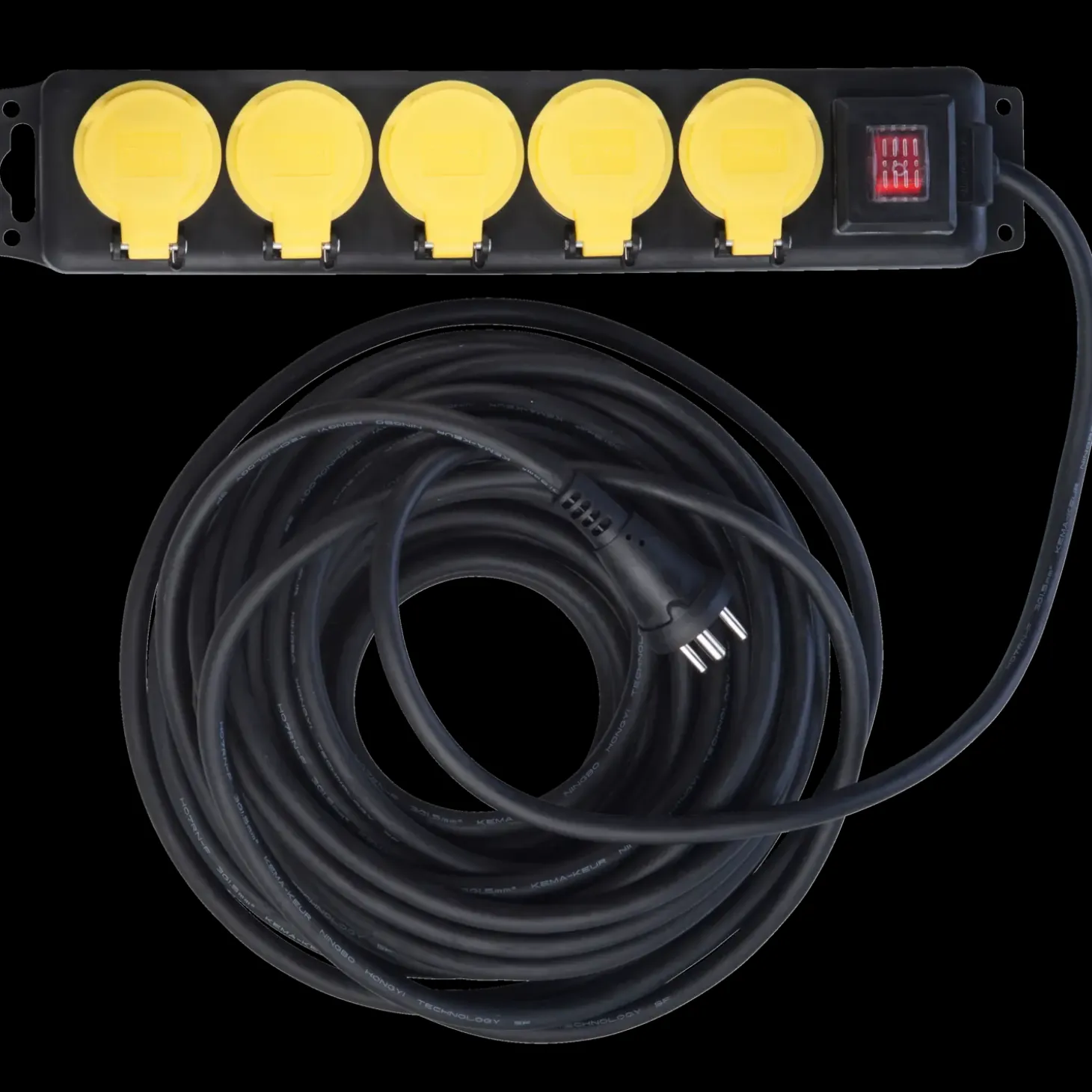 E-Line kabelsæt 5-vejs m/jord 15 m