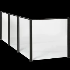 Elmholm hegn m/klar glas startsæt 95 cm