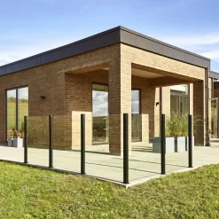 Elmholm hegn m/klar glas startsæt 95 cm