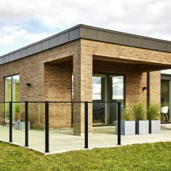 Elmholm hegn m/klar glas startsæt 95 cm