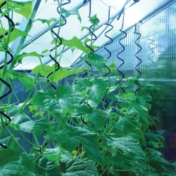 Elmholm Standard drivhus antracit med hærdet glas, inkl. sokkel 11,66 m²