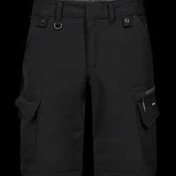 ENGEL 6337 Entire shorts 4-vejs stretch sort/Antrazitgrå str. 84