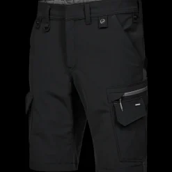 ENGEL 6337 Entire shorts 4-vejs stretch sort/Antrazitgrå str. 84