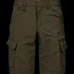 ENGEL 6337 Entire shorts 4-vejs stretch skovgrøn/Sort str. 92
