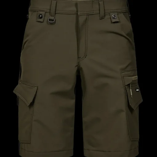 ENGEL 6337 Entire shorts 4-vejs stretch skovgrøn/Sort str. 92