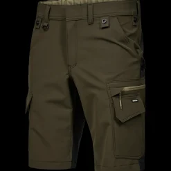 ENGEL 6337 Entire shorts 4-vejs stretch skovgrøn/Sort str. 92