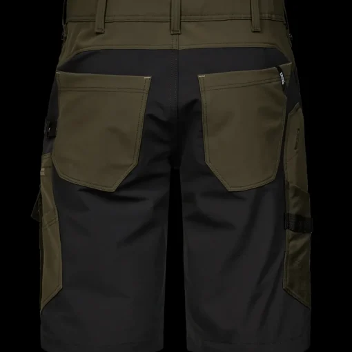 ENGEL 6337 Entire shorts 4-vejs stretch skovgrøn/Sort str. 92