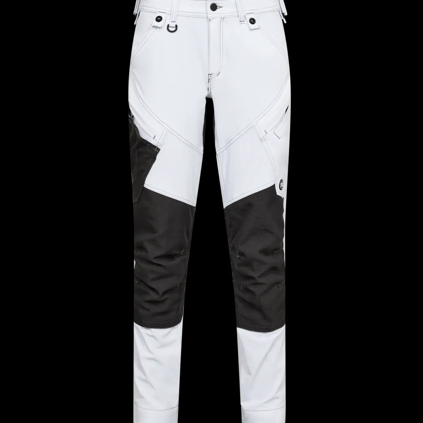 ENGEL 2366-317 X-treme håndværkerbukser med 4-vejs stræk hvid str. 88