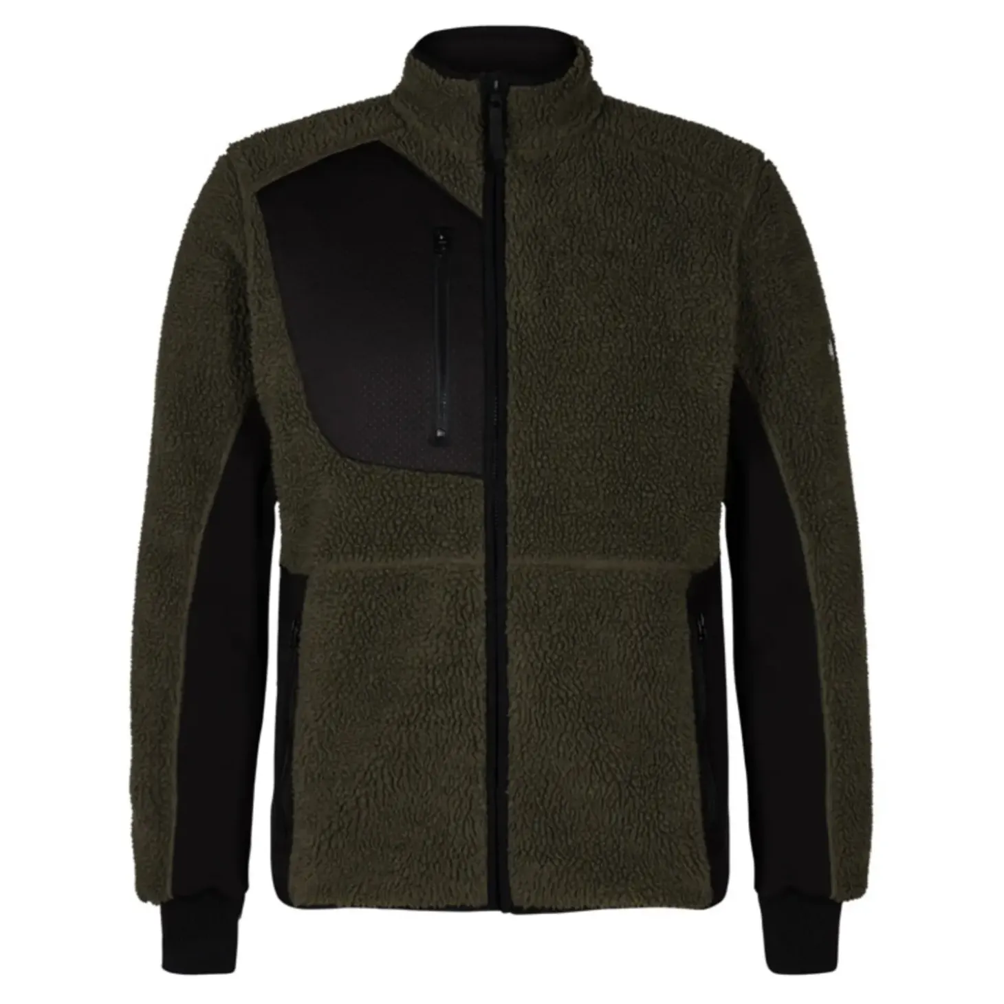 ENGEL X-treme fiberjakke forest grøn/sort str. 4XL