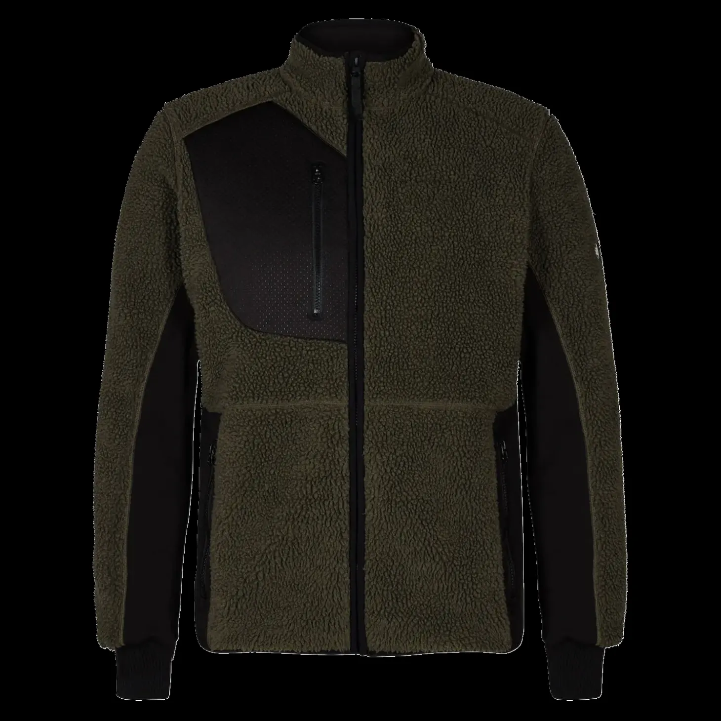 ENGEL X-treme fiberjakke forest grøn/sort str. 4XL