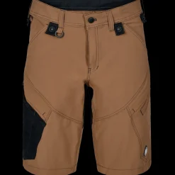 ENGEL X-treme håndværkershorts med 4-vejs stræk toffee brown str. 96