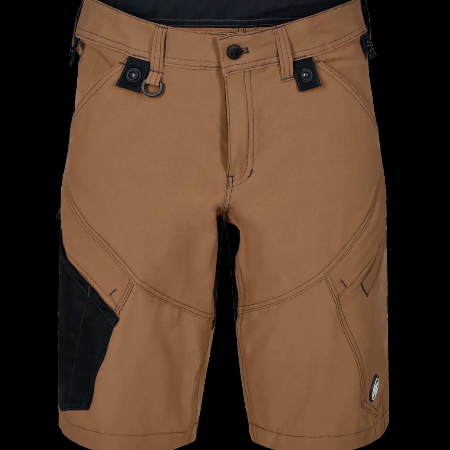 ENGEL X-treme håndværkershorts med 4-vejs stræk toffee brown str. 96