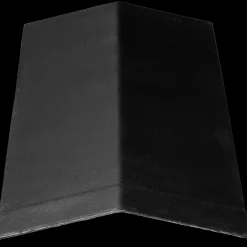 Euronit vinkelrygning 20 gr. sort 300x1200 mm