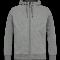 F. Engel all weather cardigan gråmelange str.  M