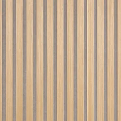 Fibrotech Quanti akustikpanel 18x520x2440 mm light oak m/grå polyester