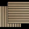 Fibrotech Square akustikpanel 22x520x520 mm ash - pk á 2 stk.