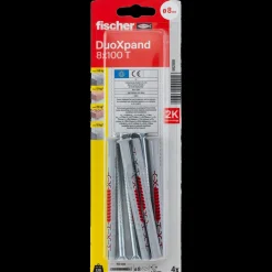 Fischer Duoxpand karmdyvel 8x80 elforzinket 4 stk