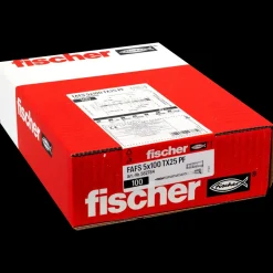 Fischer FAFS justerklips med skrue og dyvel 5x90 TX25 100 stk