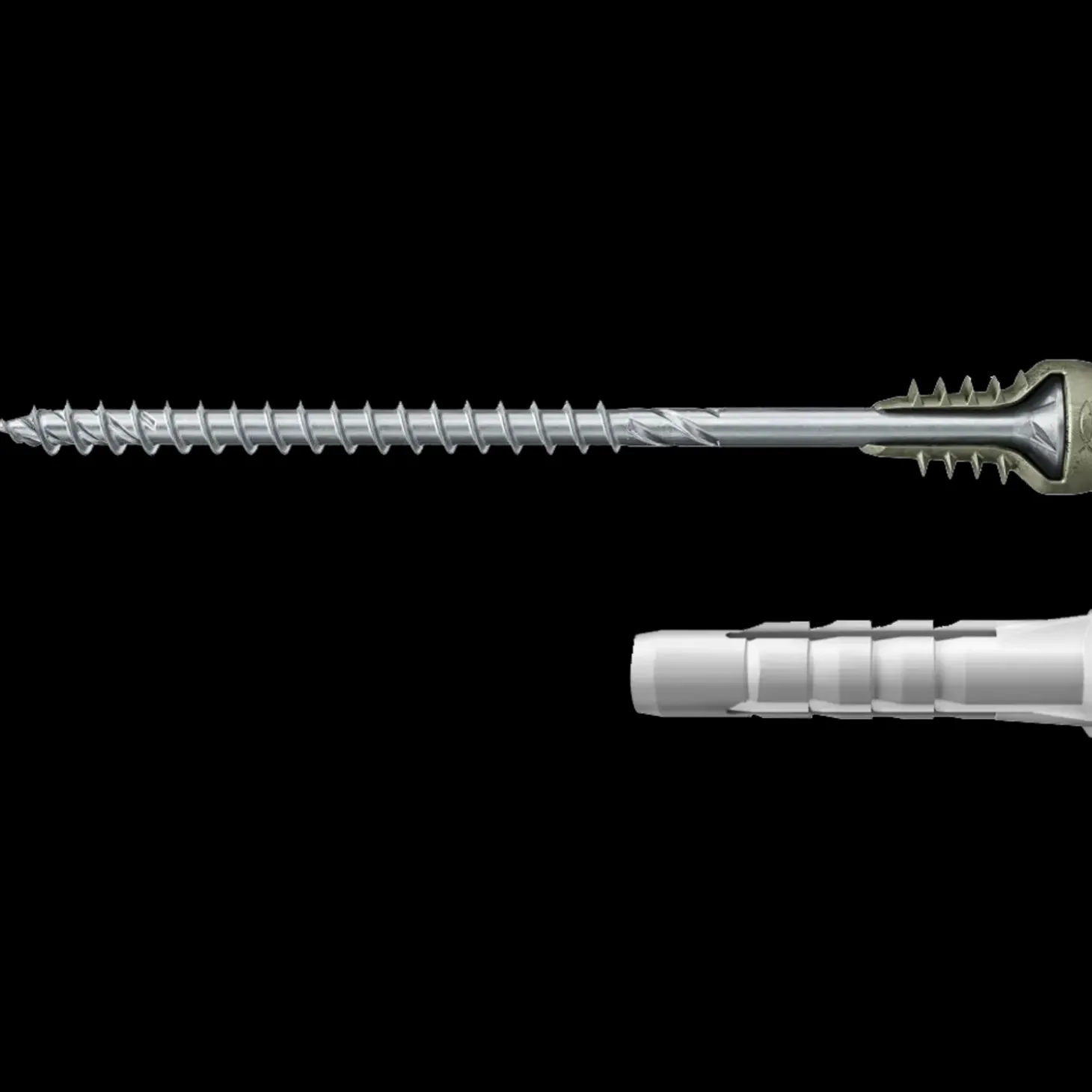 Fischer FAFS justerklips med skrue og dyvel 5x90 TX25 100 stk