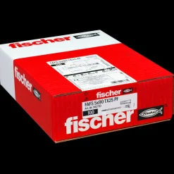 Fischer FAFS justerklips med skrue og dyvel 5x90 TX25 100 stk