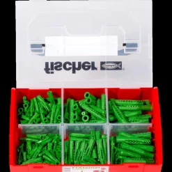 Fischer Fixtainer UX Green sortimentskasse 210 dele