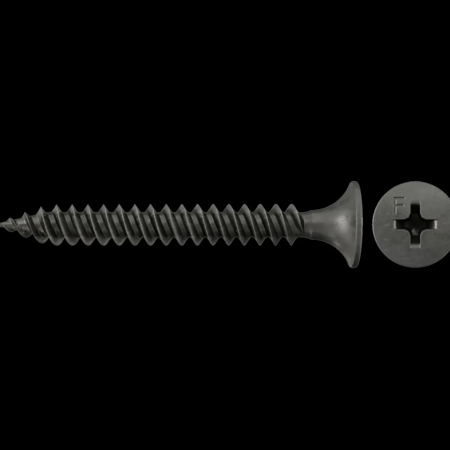 Fischer gipsskruer alm til stål FSN-TPDM 3,5x25 mm sort båndet 1000 stk.