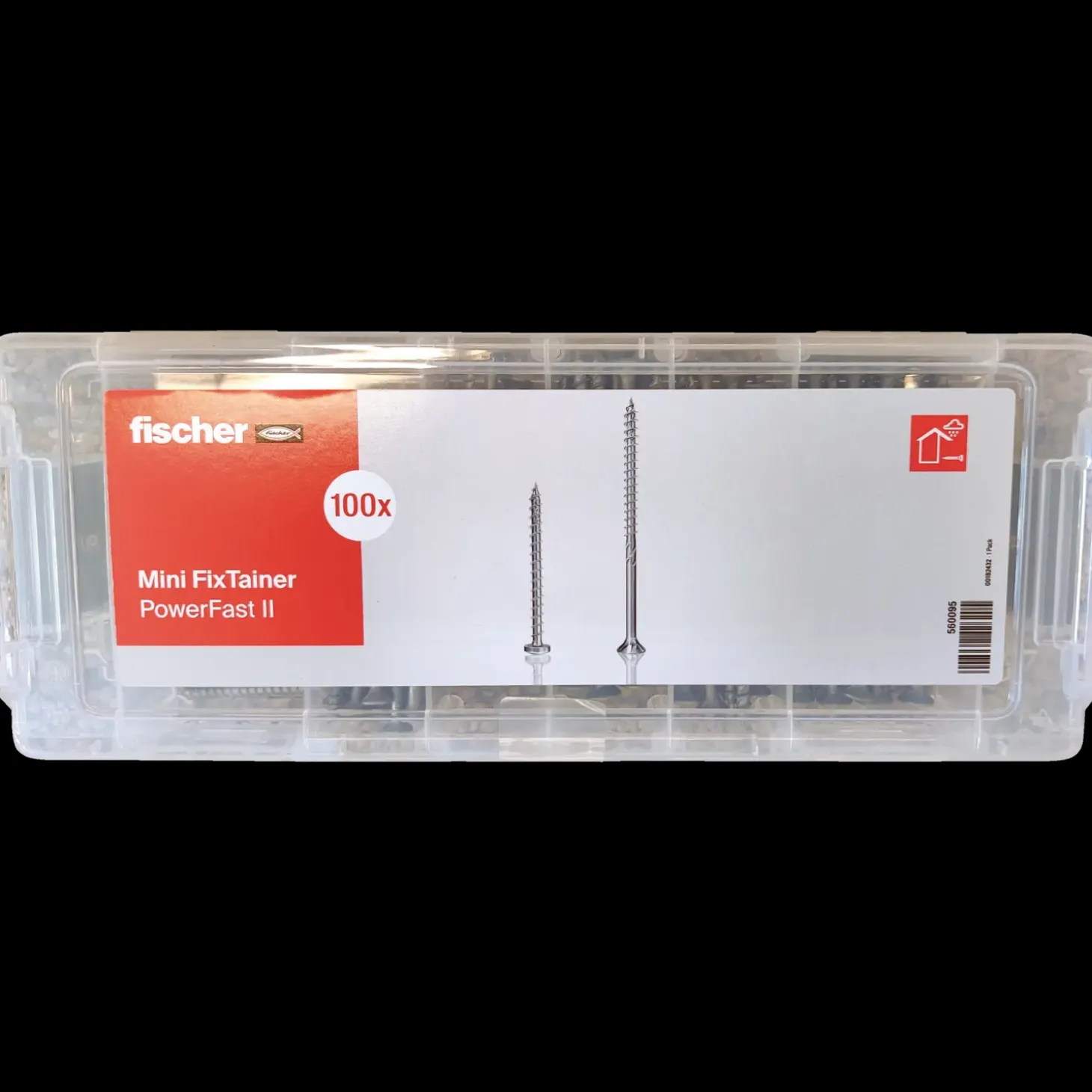 Fischer MiniFixTainer PowerFast II Bonus Zink skruer 100 stk