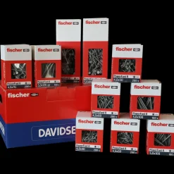 Fischer Powerfast FPF II CTP spånskruer mixboks á 10 pk / 1700 stk.