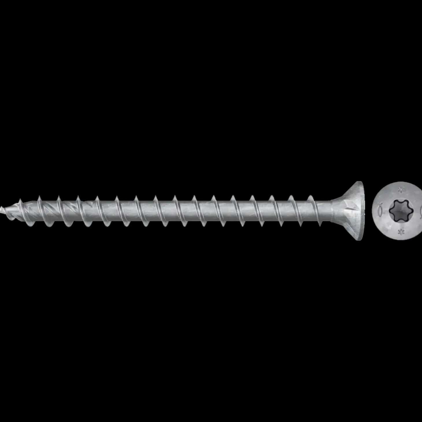 Fischer PowerFast II CTF spånskrue UH 3,5x25 BZ 200 stk