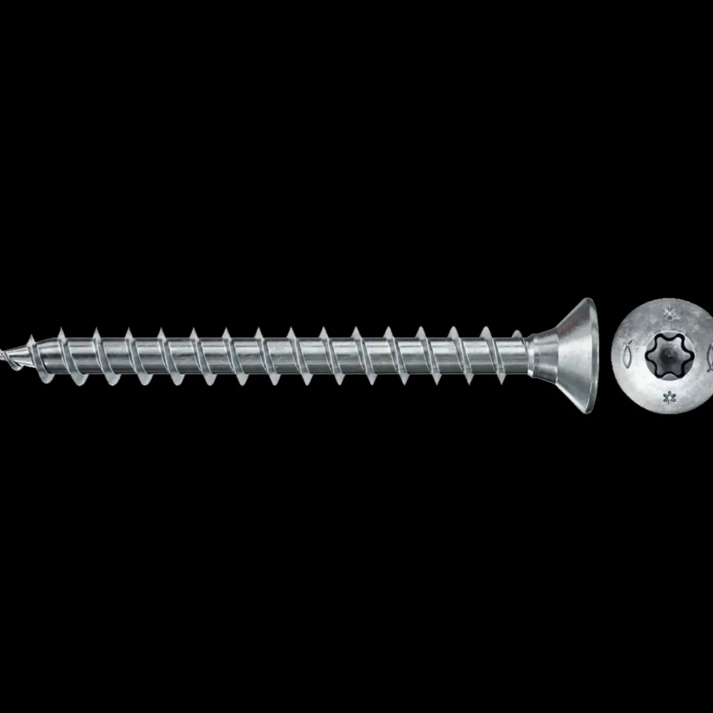 Fischer PowerFast II CTF spånskrue UH 3,0x16 BC 200 stk