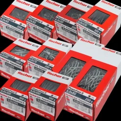 Fischer Powerfast II CTP spånskrue mixboks 10 kasser