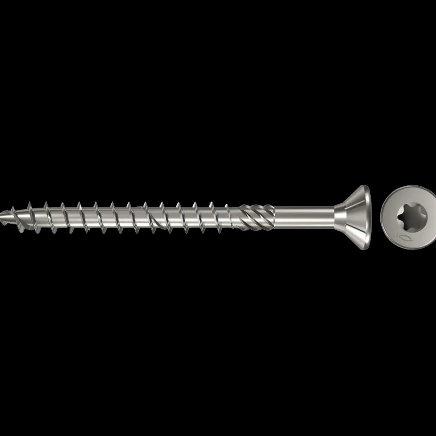 Fischer PowerFast ST spånskrue UH 6,0x100 A4 100 stk