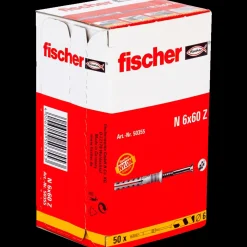 Fischer sømdyvel 6x60/30 N-S 50 stk