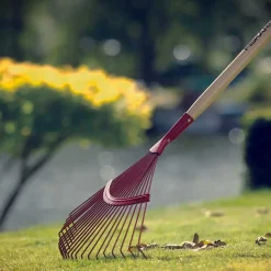 Fiskars Classic løvrive 22 runde tænder - 198 cm