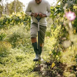Fiskars ergonomisk havegreb grå