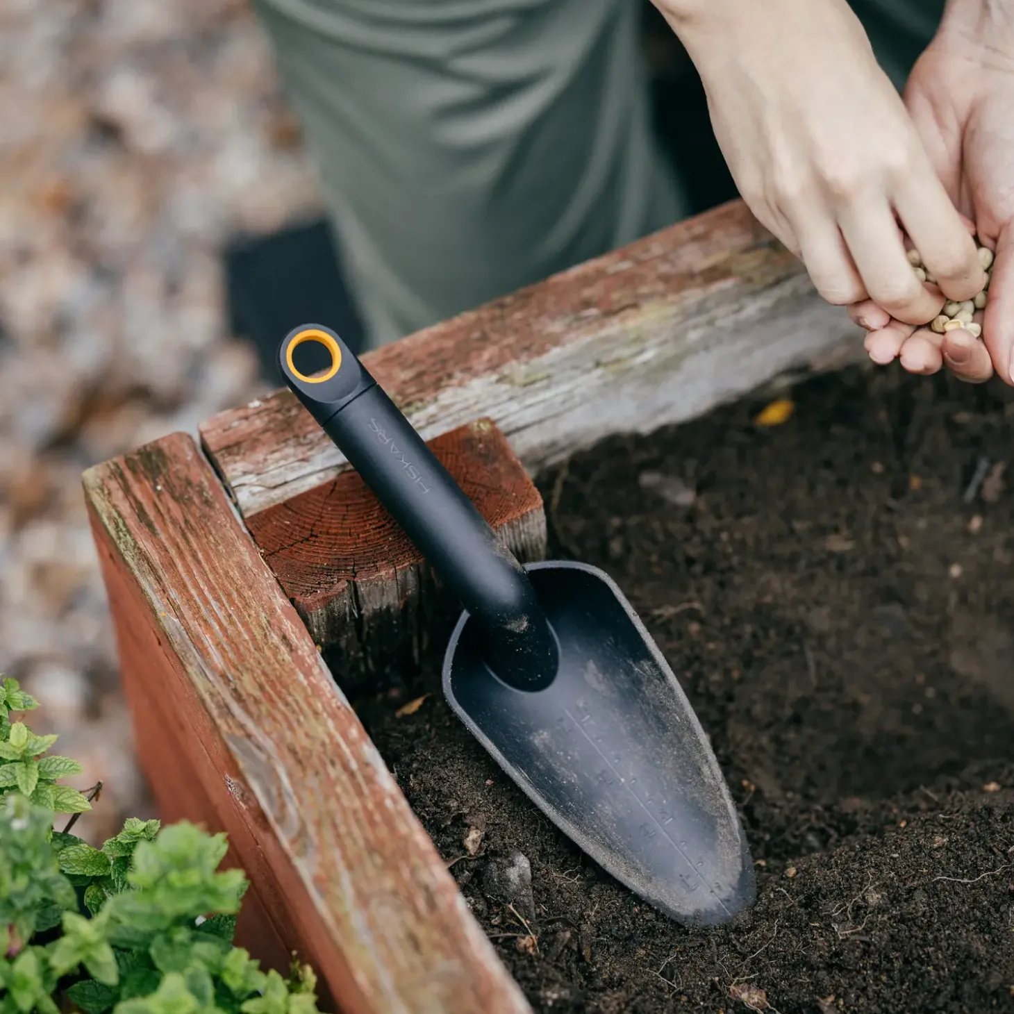 Fiskars solid planteske