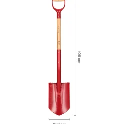 Fiskars spidsspade 106 CM