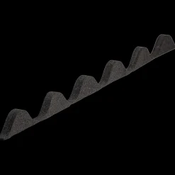 Forzes skumbølgeklods asfaltimprægneret koksgrå