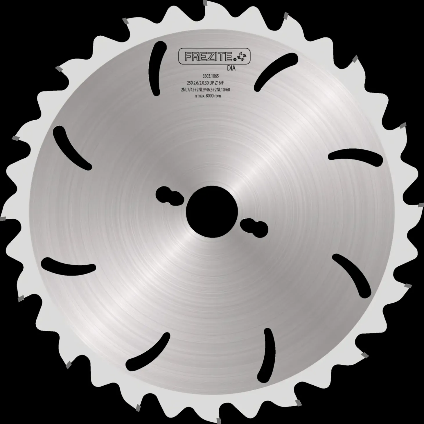 Frezite savklinge m/diamantskær til fibercement 160x2,4x20 Z10