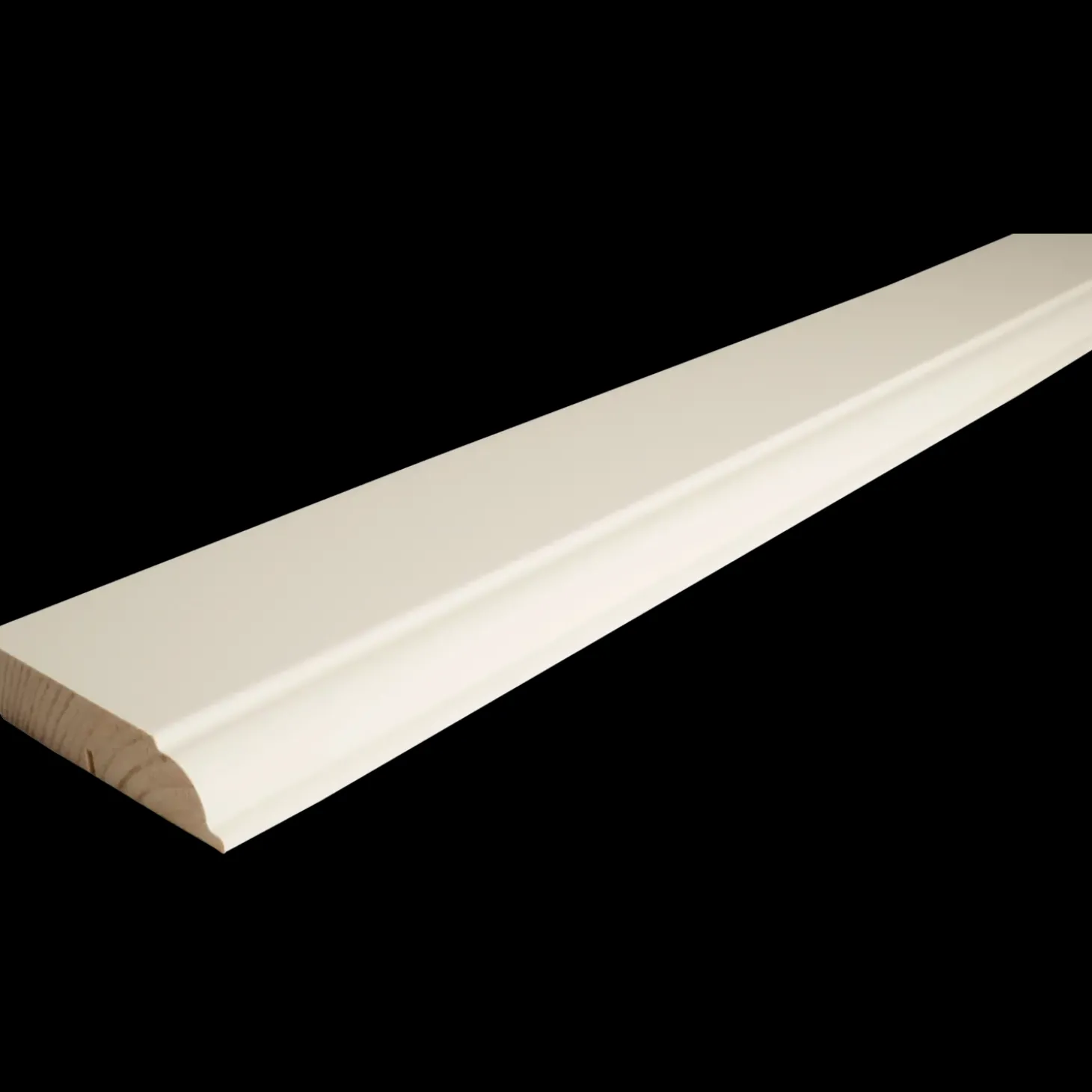 FT Almuefodliste fyr L156 hvid ncs 15x68x3600 mm